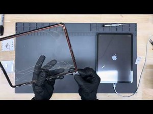 Cracked iPad 10th Gen Screen Repair in 5 Minutes