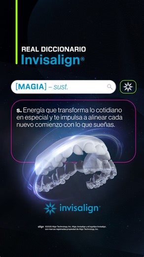 Descubre la magia que transforma tu sonrisa y te impulsa a vivir lo que sueñas✨. ¡Conoce más sobre la experiencia Invisalign® en nuestro link en bio! Permiso de Publicidad No. 253300201B0944 Registro Sanitario: 0140C2019 SSA. Consulte a su médico. Solo un profesional de la salud entrenado clínicamente en Invisalign®️ podrá determinar si el tratamiento es adecuado para ti. Lee las instrucciones de uso. El Sistema Invisalign®️ puede resultar perjudicial en pacientes que presentan Enfermedad Period