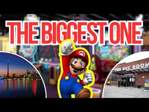 Exploring Toronto's BIGGEST Arcade