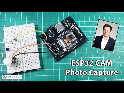 PIR Motion Detector with Photo Capture using ESP32-CAM