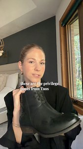 Elisabeth found her new favorite fall boots — the Privilege from täōs. They’re crafted from thick, durable leather with intricate embroidery and a low heel that’s perfect for dressing up or keeping casual. Inside, the signature täōs footbed delivers the comfort and support they’re known for. Stylish details. All-day comfort. Built to last season after season. | Taos Footwear