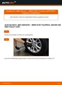 Anleitung: BMW E39 Touring ABS Sensor vorne wechseln