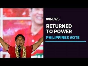 Marcos family returned to power as son Ferdinand leads in Philippines election | ABC News