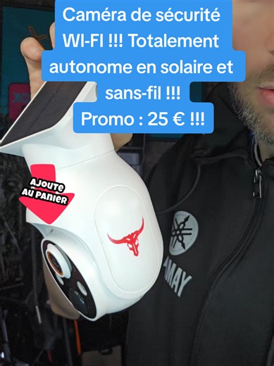 Caméra de sécurité WI-FI !!! Totalement autonome en solaire et sans-fil !!! Promo : 25 € !!! #OffresPourToi #OffresDHiver #BienCommencerLAnnee #tiktokshop #viral