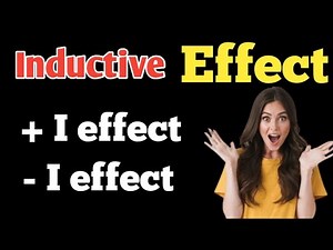 Inductive effect || organic chemistry || GOC class 11th #neet #neet2025