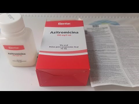 HOW TO DILUTE AND PREPARE AZITHROMYCIN POWDER FOR BABIES AND CHILDREN