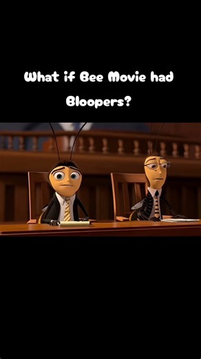 What if Bee Movie had Bloopers??#beemovie #thebeemovie #bee #animation #funny