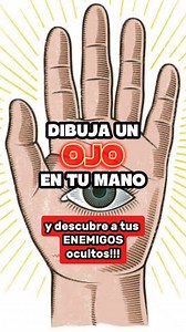 DIBUJA un OJO en tu mano y descubre a tus ENEMIGOS ocultos!! 😏🔮💔 #fyp #parati #hombres #mujeres #consejos #tips #consejo #viral #amor #amorpropio #energia #energias | Coach Ambar Aguilar Corazones Rotos