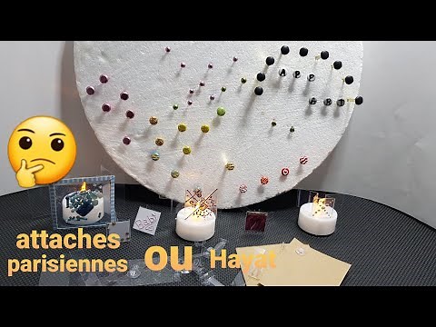 comment fabriquer des attaches parisienne ou attaches Hayat 😘.partie 2 decoration.
