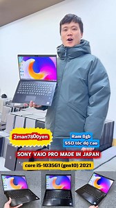 💥Sony Vaio Pro gen 10 (2021) giá 2man7 thì quá ngon để xuống tiền rồi rồi anh em nhé #sonyvaio #laptopgiare #maytinhdaiphatosaka | Laptop Đại Phát Osaka