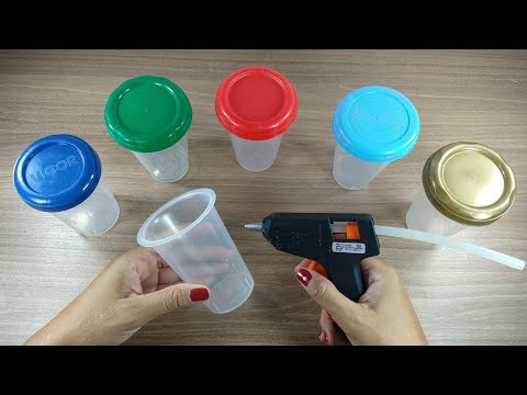 2 AMAZING IDEAS WITH CREAM CHEESE CONTAINERS ♥️✨