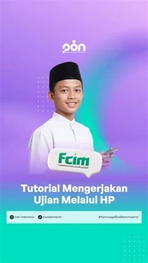 Pusat Lomba Indonesia on Instagram: "Tutorial mengerjakan ujian di aplikasi Olimpiadeku‼️ FESTIVAL CERDAS ISRA MI'RAJ (FCIM) 2026 🔴Bidang SMA/Sederajat Akidah Akhlak, Pendidikan Agama Islam, Bahasa Arab, Sejarah Kebudayaan Islam, Fiqih, Quran Hadits. 🔵Bidang SMP/Sederajat Pendidikan Agama Islam, Bahasa Arab, Akidah Akhlak, Sejarah Kebudayaan Islam, Quran Hadits, Fiqih. ⚪Bidang SD/Sederajat Pendidikan Agama Islam, Bahasa Arab, Akidah Akhlak. 🕘 Waktu : Sabtu, 17 Januari 2026 📌 Tempat : Online,