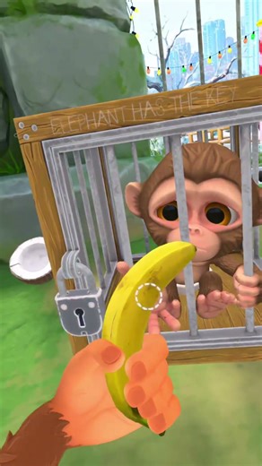 Helping the Monkey ESCAPE!! #gorillatag #viral #vr #shorts #oculus #funny