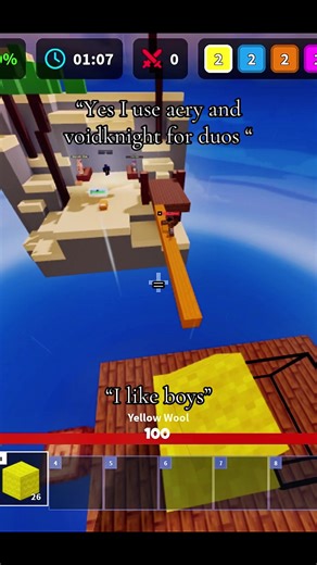 2nd worst combo oat ✌️🫩 | game is Bedwars | #fypシ #bedwars #viral #roblox #robloxbedwars