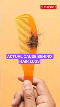 The Real Reason Your Hair is Thinning