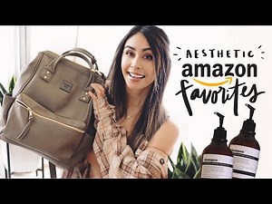 20 AMAZON AESTHETIC MUST HAVES | desk set-up, tech, home decor, beauty, fashion ✨