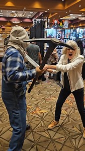 Have fantastic Saturday, Campers!#finalgirl #happy ending #fridaythe13thpart2 #ifonly #horrorcon #madmonsterparty #Charlotte | Adrienne King