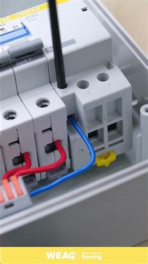 Installing Timer, MCBs & DIN Rail Switches in a Combiner Box.