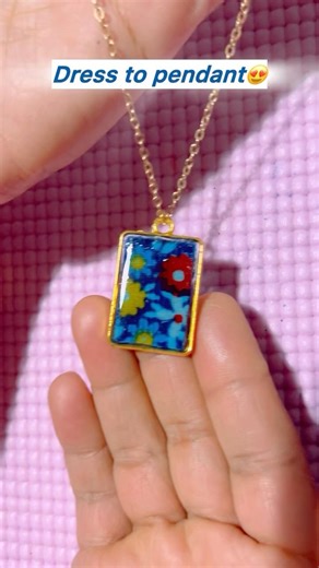 Dress to Pendant 💛 | A Memory I Can Wear Everyday 🥹 #shorts