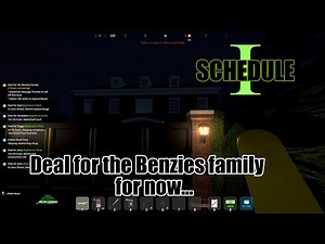 Schedule 1 Part 14: Deal with the Benzies family for now....