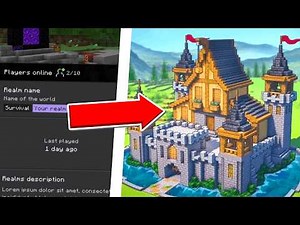 Survival SMP Realm For Minecraft Bedrock 26.12! (Ethical SMP)