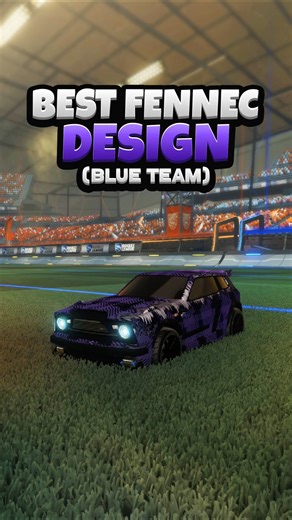 Fennec Design (Blue Team) #51 #RocketLeague #RocketLeaguePresets #RocketLeagueDesigns