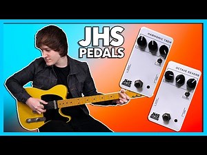 2 NEW AFFORDABLE PEDALS FROM JHS! Octave Reverb and Harmonic Tremolo 3 Series | JHS Demo