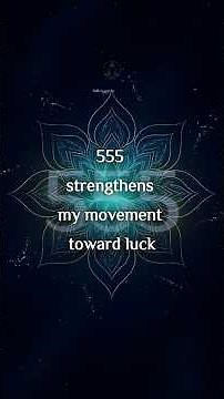 Seeing 555? Money & Luck Affirmations | Angel Number 555 Meaning #lifetransformation