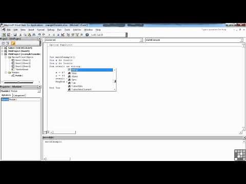 Visual Basic for Excel Tutorial | Declaring Variables and Data Types | InfiniteSkills