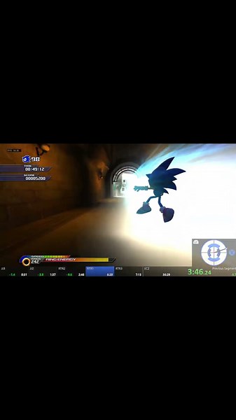 Going fast in Sonic Unleashed still looks amazing #sonicunleashed #unleashed #speedrun #sonic