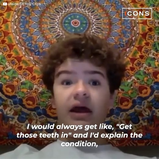 "He plays Dustin in Stranger Things, but there's something few people know about his character. Although he achieved fame as a child, he didn't have an easy road, as he had to endure the indifference of the producers for a long time. That's why Gaten Matarazzo decided to be an angel for his fans. | The Stars