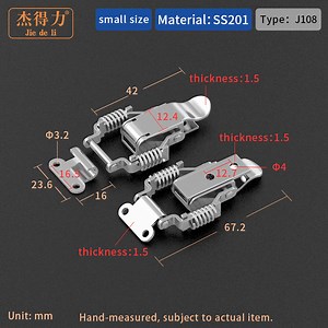 [Hot Item] Hardware Toggle Latch Quick Released Buckle Clamp Fastener Spring Loaded Draw Latch