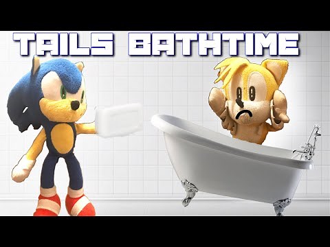 Sonic the hedgehog - Tails bathtime