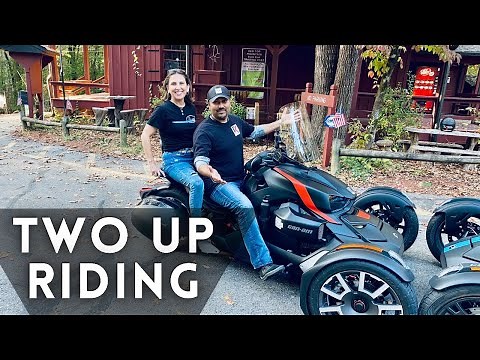 Two Up Riding on the Can Am Ryker with ‪@RykerRydes‬