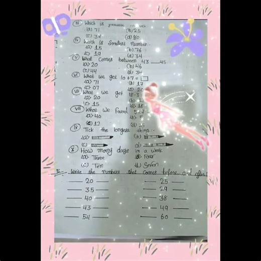 math worksheet for ukg #education #exam #students #facts #knowledge #learning #motivation #success