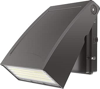 HYPERLITE Wall Pack Light 100W: 13000LM ETL Approved Full Cut-off Adjustable LED Wall Packs Outside Lighting Commercial for Driveway Warehouse Shed Alley Patio Entrance - 400W Matel-Halide Replacement