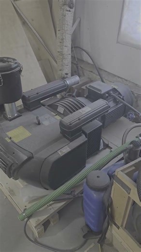 11kw vane pump with CNC machine #vanepump #rotaryvane