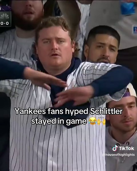Yankees Fans React Hilariously When Schlitter Stays In Game