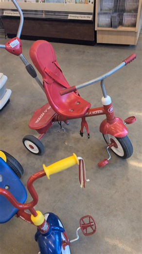 We have quite the selection of tricycles for your favorite little one to have at Grandma's house. | MTS