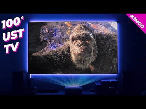 JMGO O1 Pro Co-engineered With Leica LED Ultra Short Budget Home Theater Projector!