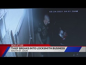 Thief breaks into local locksmith business