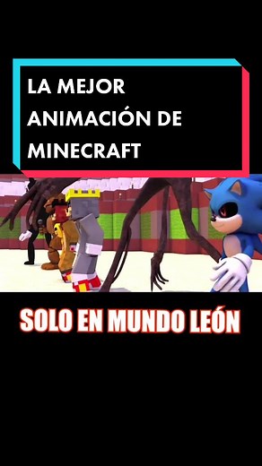 La Mejor Batalla Animada de Minecraft en Mundo León