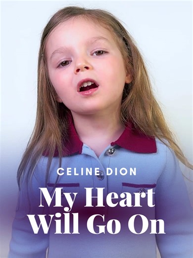 Four-Year-Old Angelica Sings My Heart Will Go On