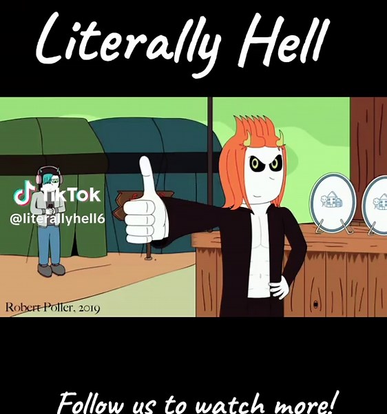 Follow us to watch more Literally Hell cartoons! 🔥🔥🔥 #literallyhell #animated #cartoonist #damien #webseries