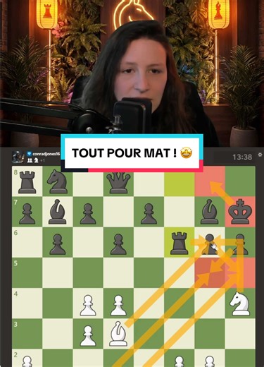 Tout pour le mat ! 🤩 #chess #echecs