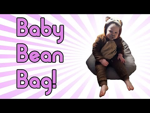 DIY Baby Bean Bag! Easy 30 Minute Craft For babies, toddlers, and kids of all sizes