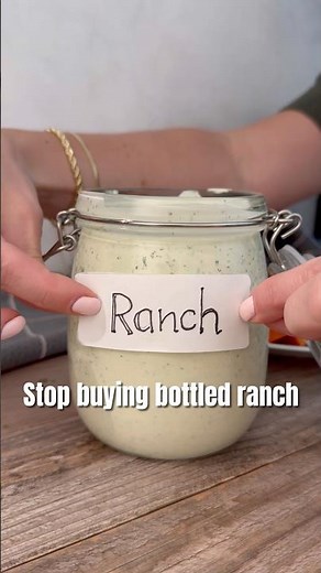 5-Minute Homemade Ranch Dressing
