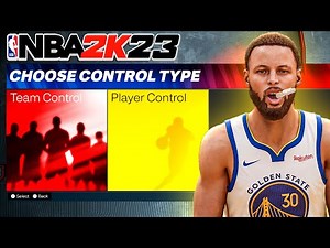 Using Stephen Curry in NBA 2K23 Player Control!