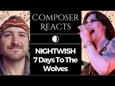 Composer Reacts to Nightwish 🎶 7 Days To The Wolves 🎶 Live at Wembley 2015