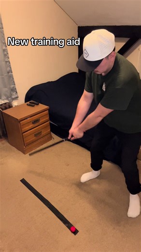 Stop guessing your swing path. See it. Fix it. Groove it. 🏌️‍♂️⚡️ LIMITED REMAINING —SwingSaber.com #SwingSaber #golfhelp #swingtrainer #golf #golfpro